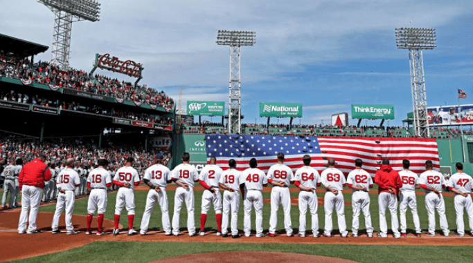 red sox opening day 