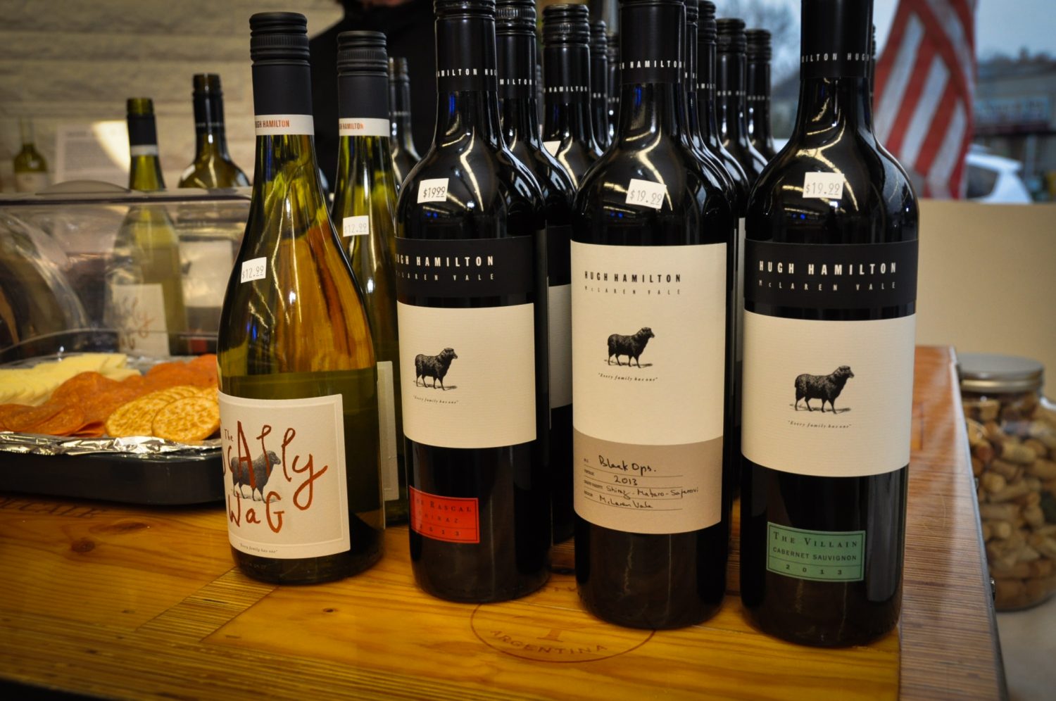 Hugh Hamilton Wine Tasting Mystic Wine Shoppe