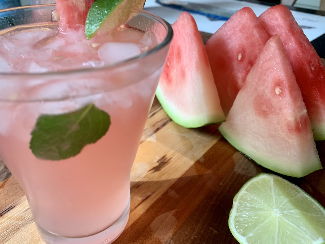 Watermelon Mint Cocktail Mystic Wine Shoppe
